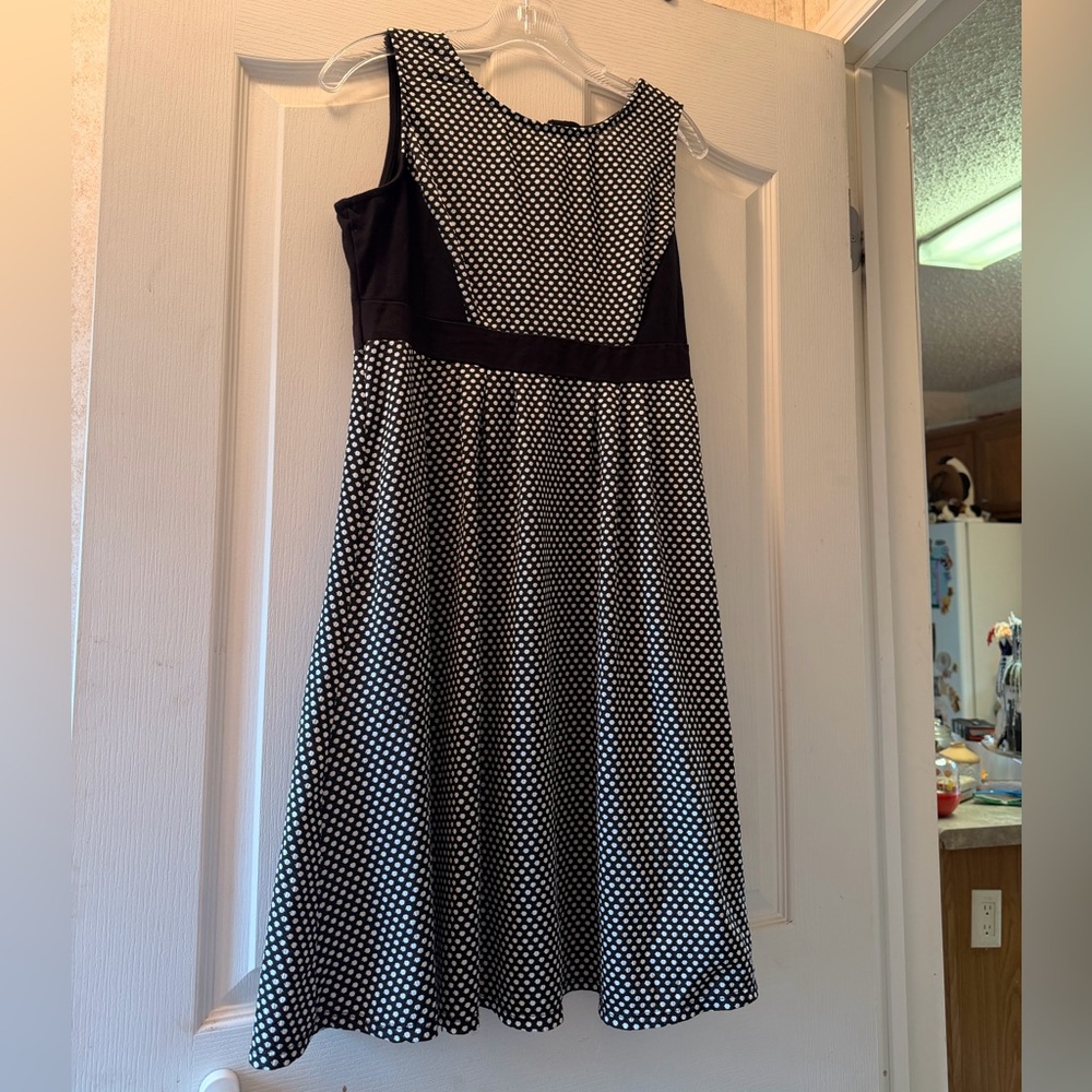 Motherhood Maternity Polka Dot Dress